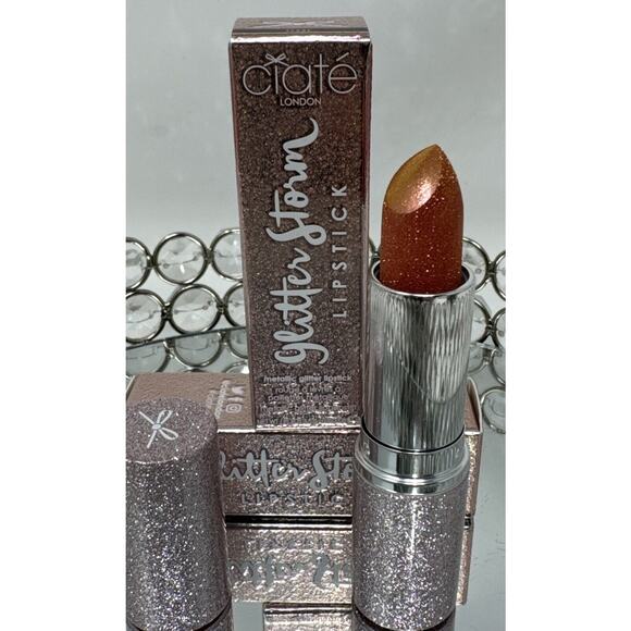 Ciate London Glitter Storm Metallic Lipstick Spark -NEW IN BOX - Picture 11 of 11